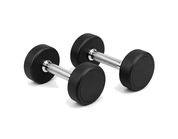 Rubber Dumbbells – view 1